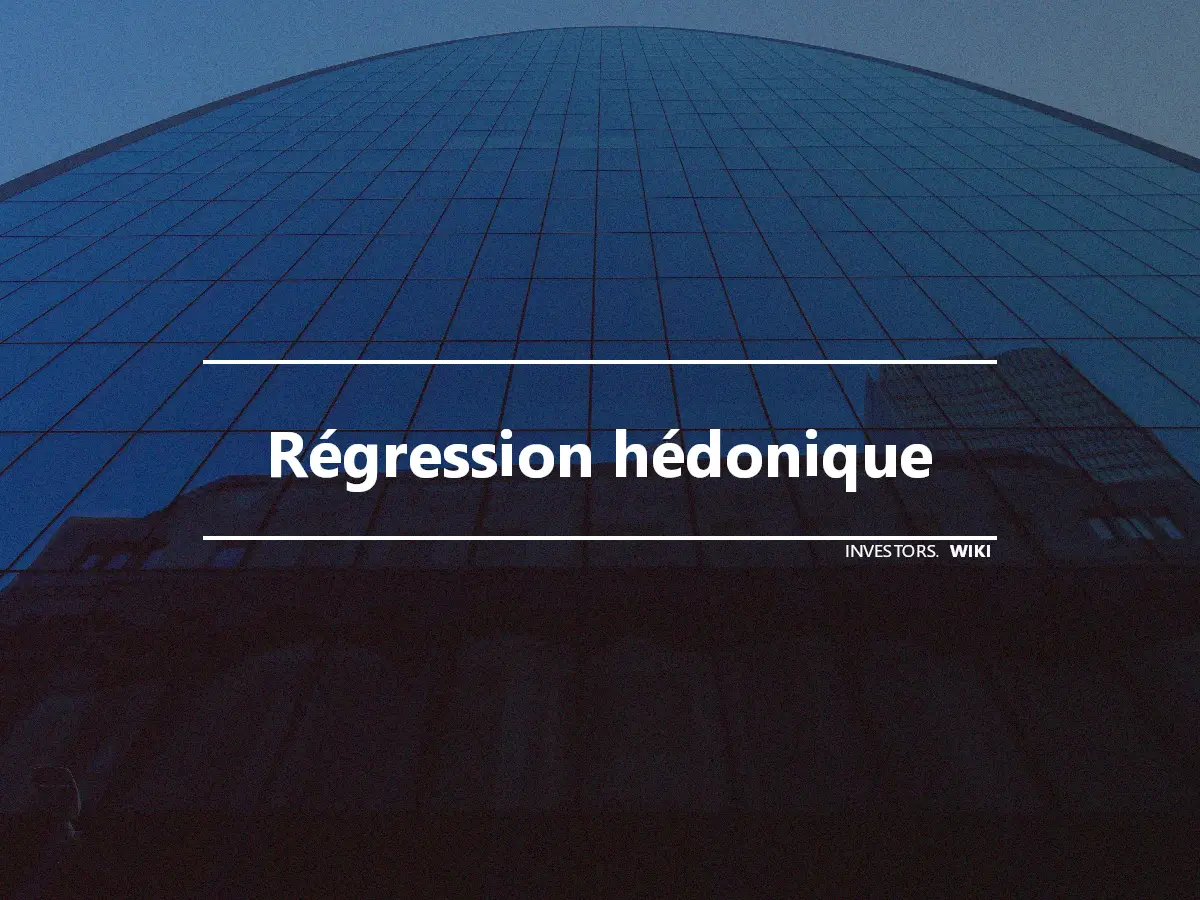 Régression hédonique