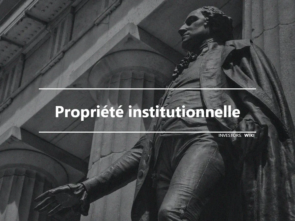 Propriété institutionnelle