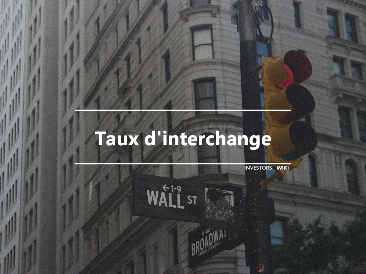 Taux d'interchange