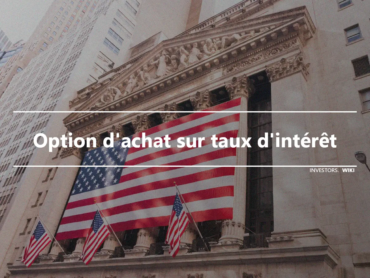 Option d'achat sur taux d'intérêt