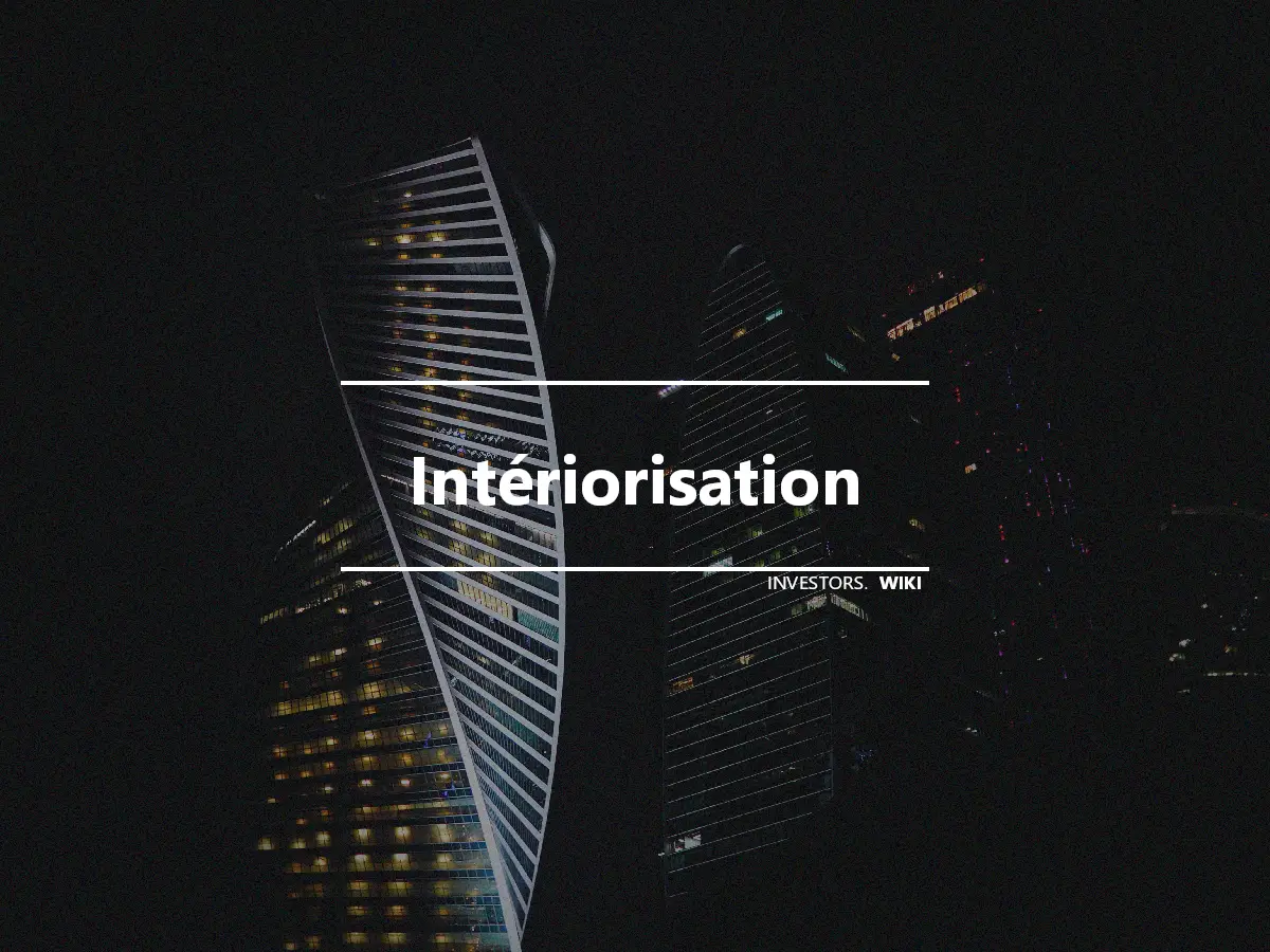 Intériorisation