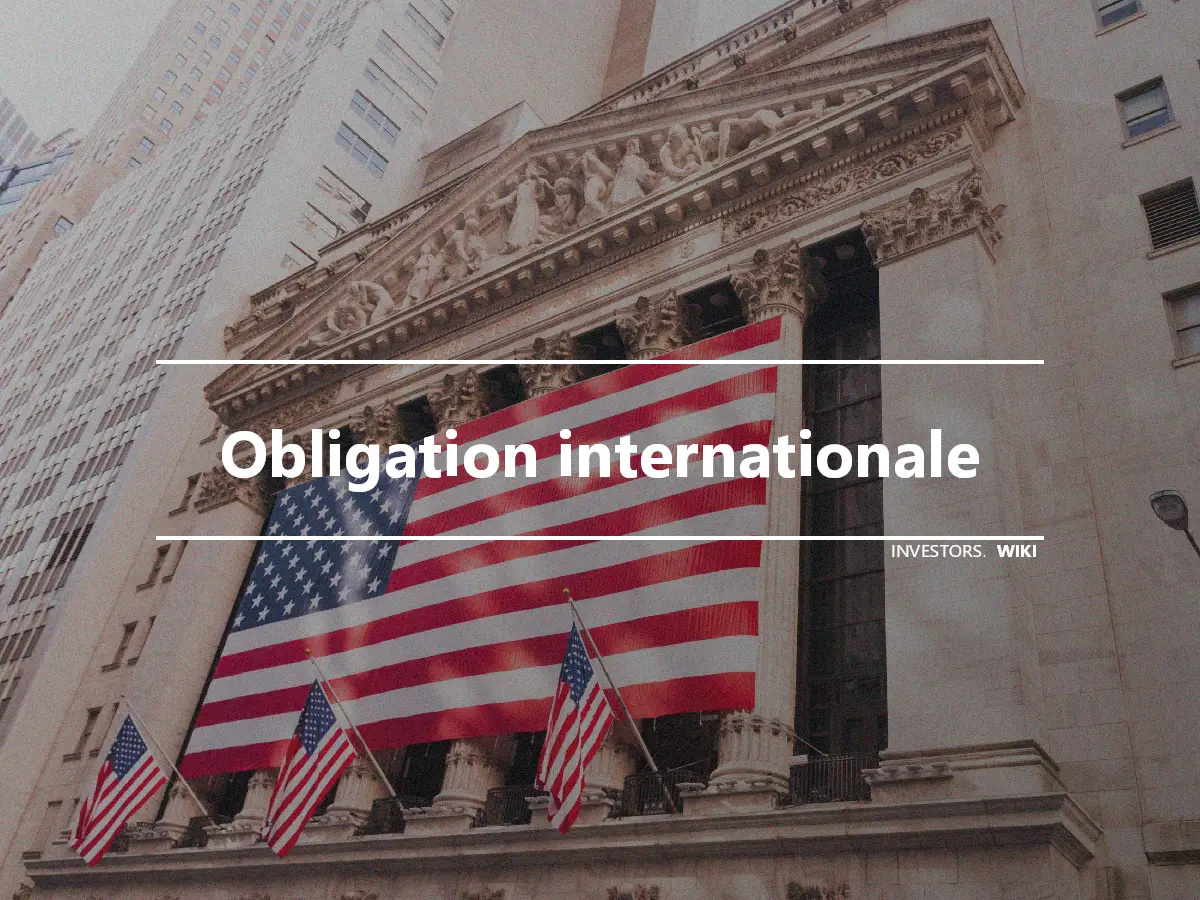 Obligation internationale