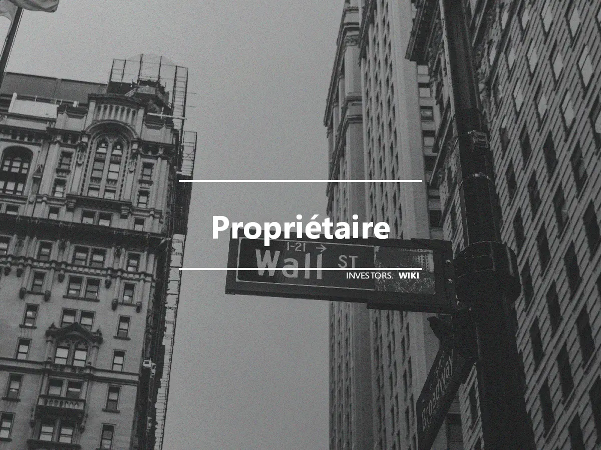 Propriétaire