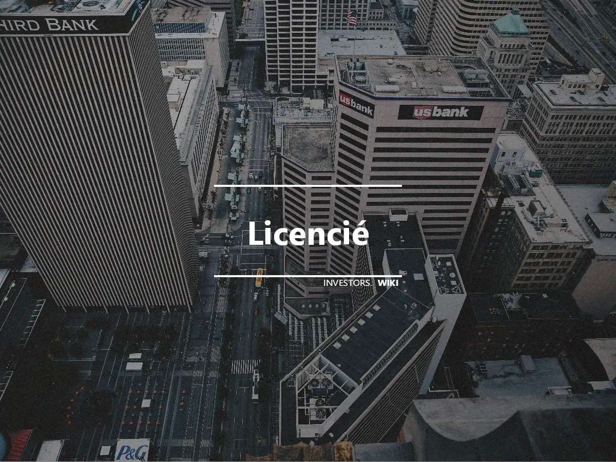 Licencié