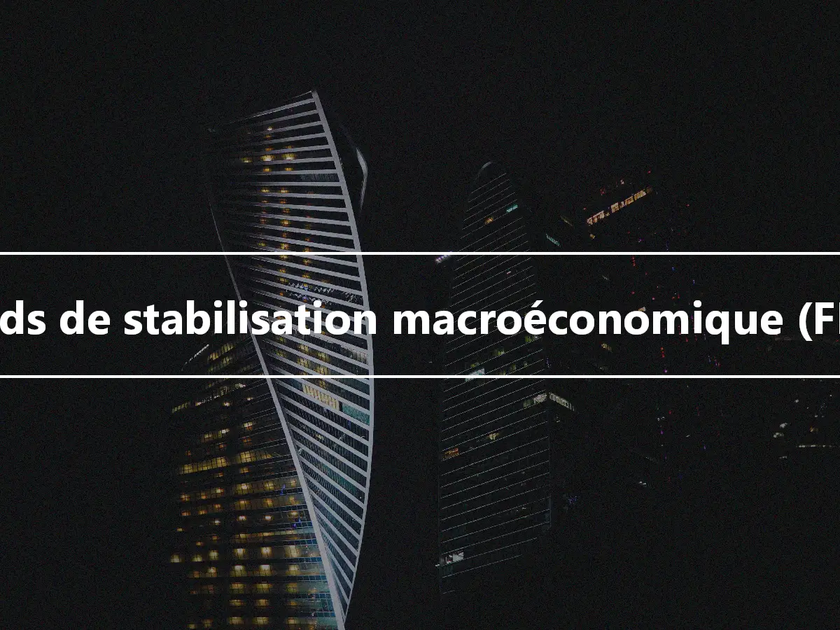 Fonds de stabilisation macroéconomique (FEM)