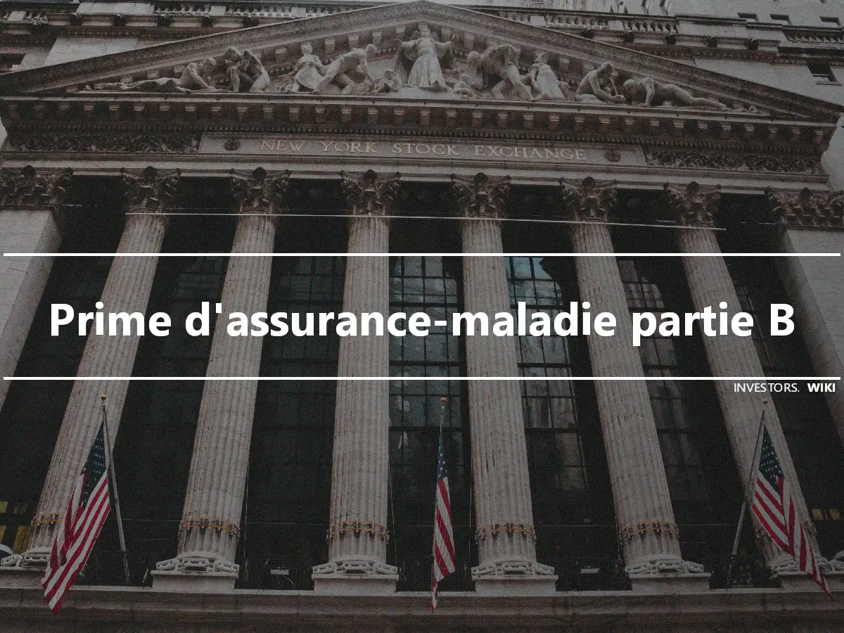 Prime d'assurance-maladie partie B