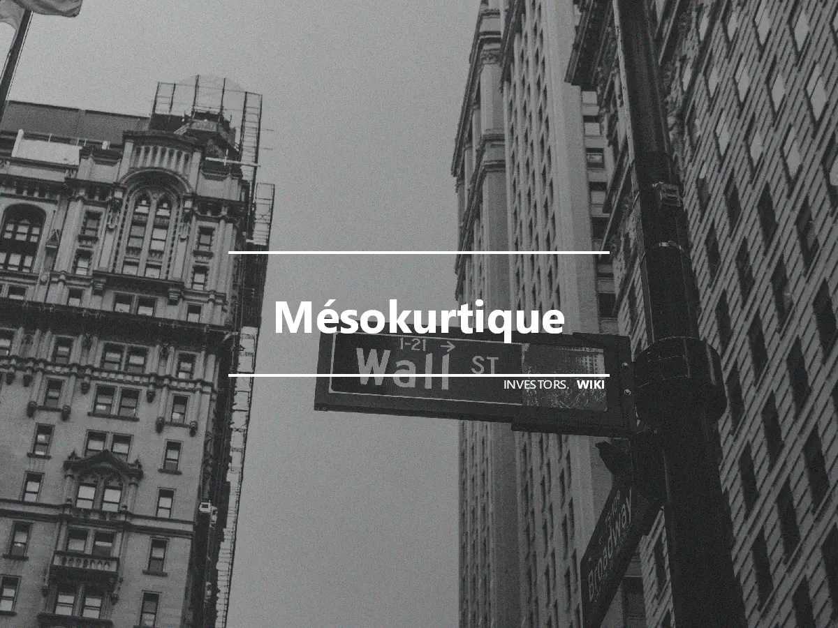 Mésokurtique