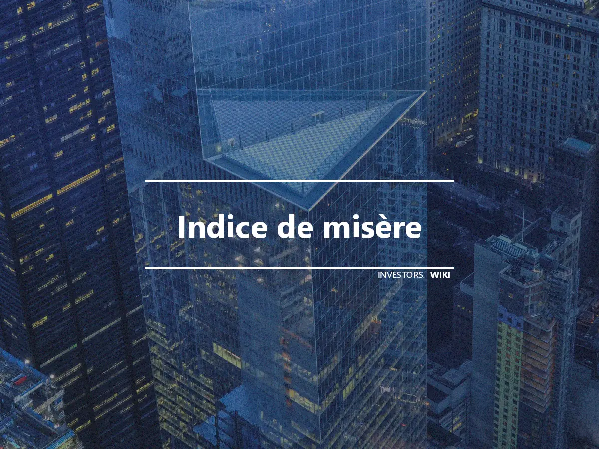 Indice de misère