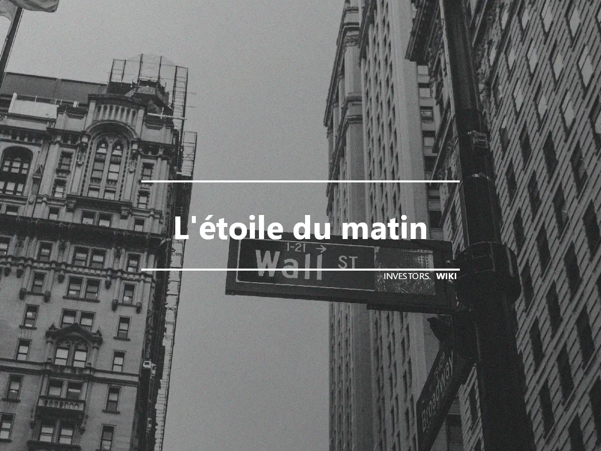 L'étoile du matin