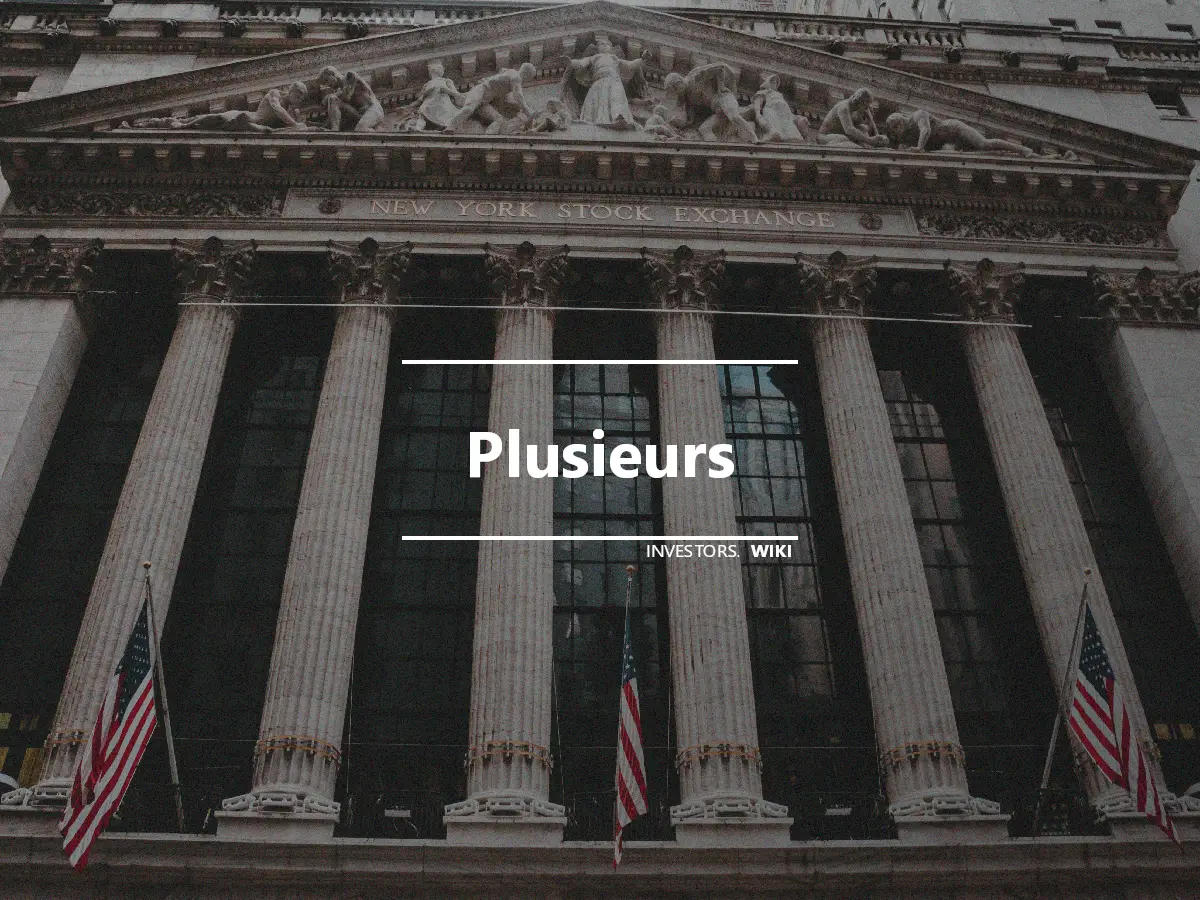 Plusieurs