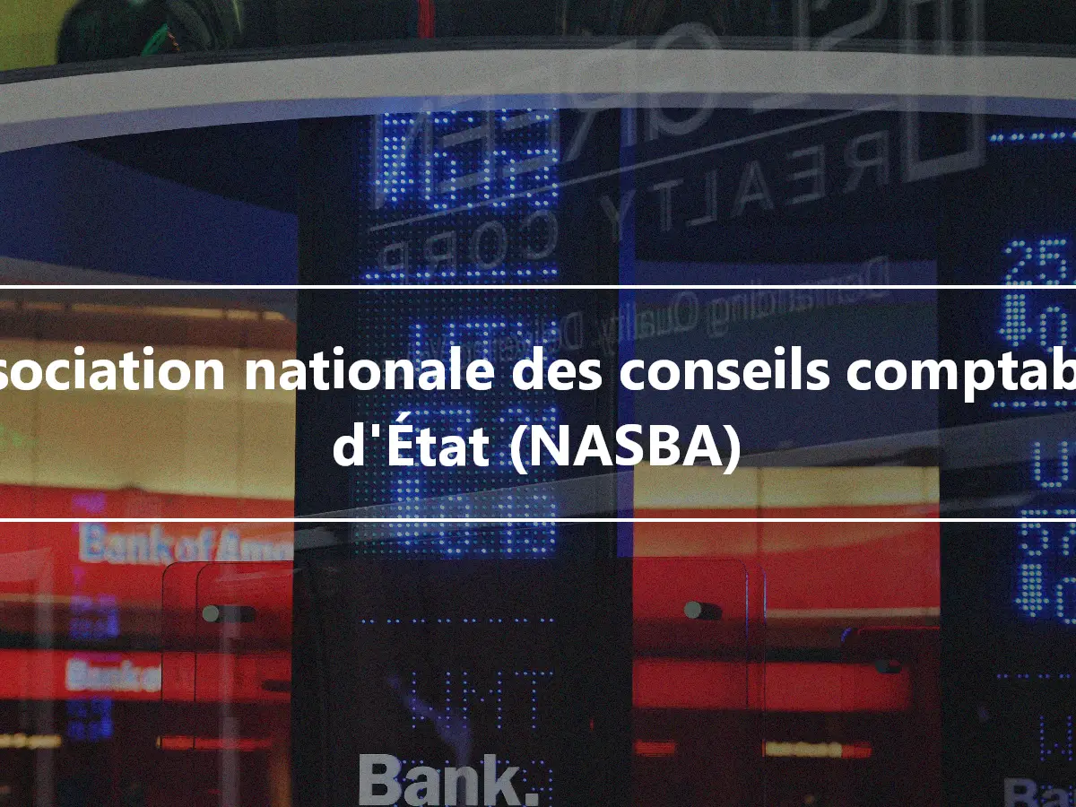 Association nationale des conseils comptables d'État (NASBA)