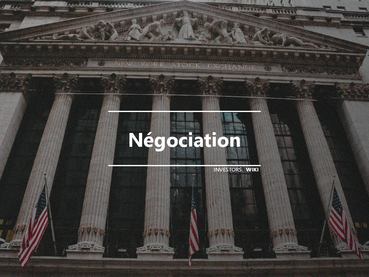 Négociation