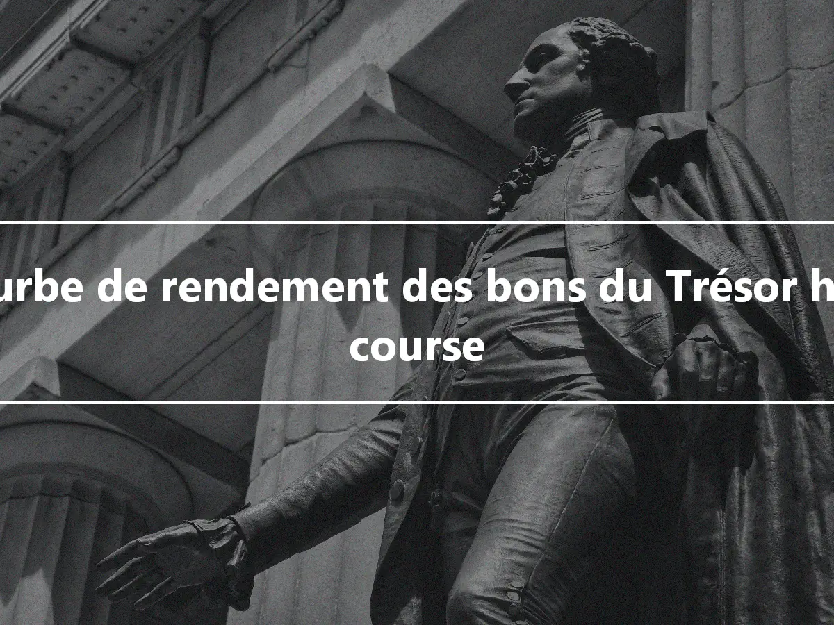 Courbe de rendement des bons du Trésor hors course