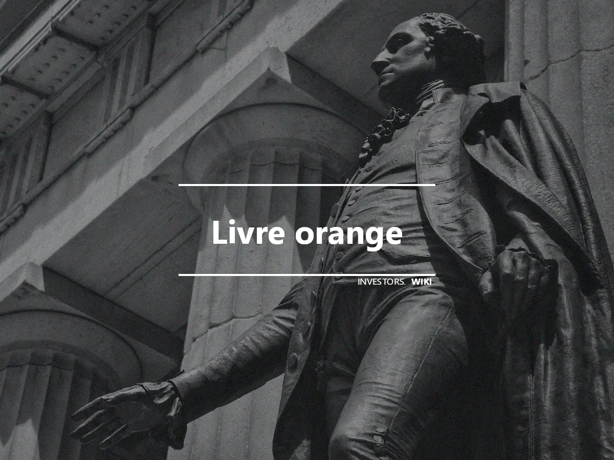 Livre orange