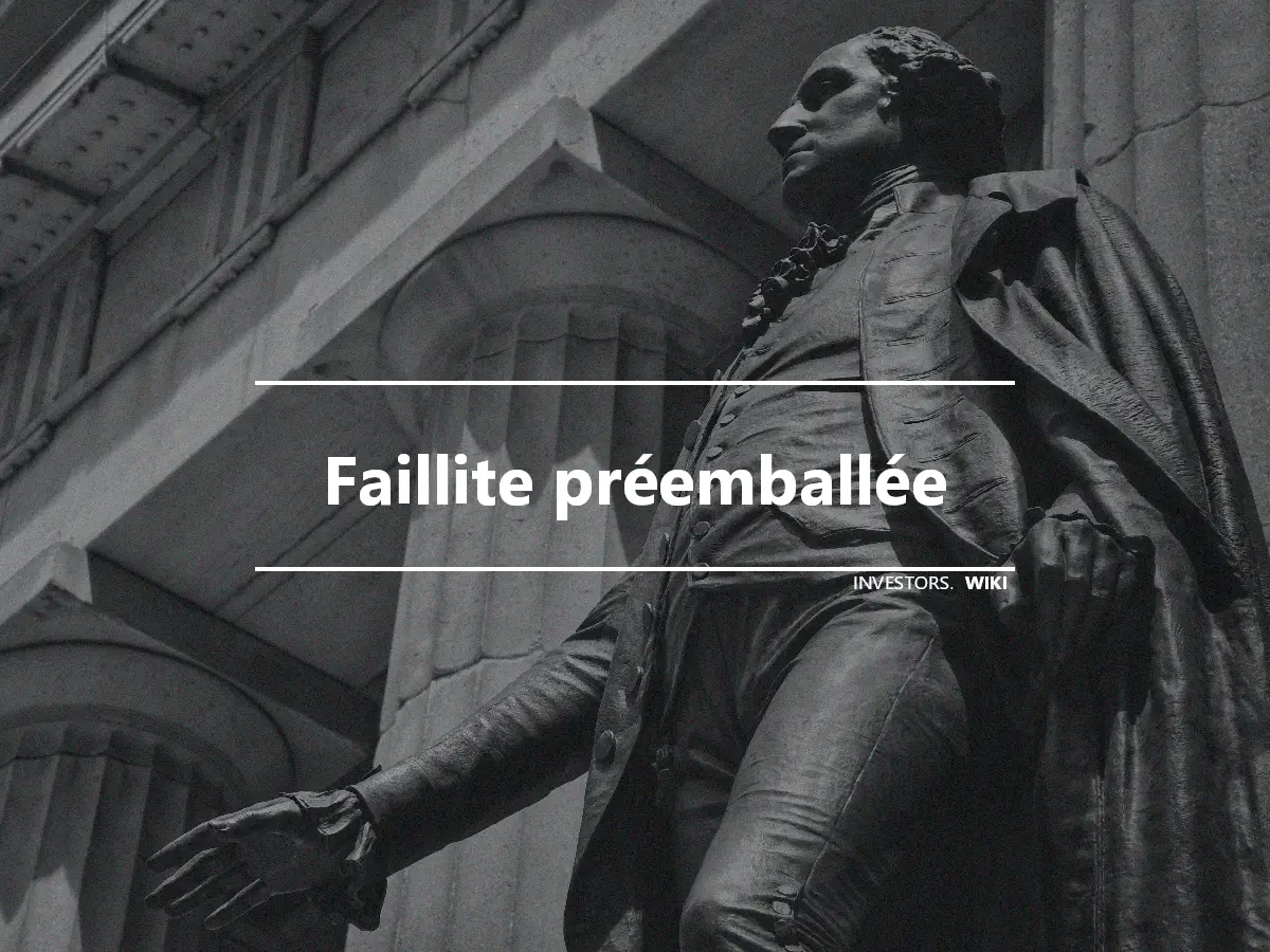 Faillite préemballée