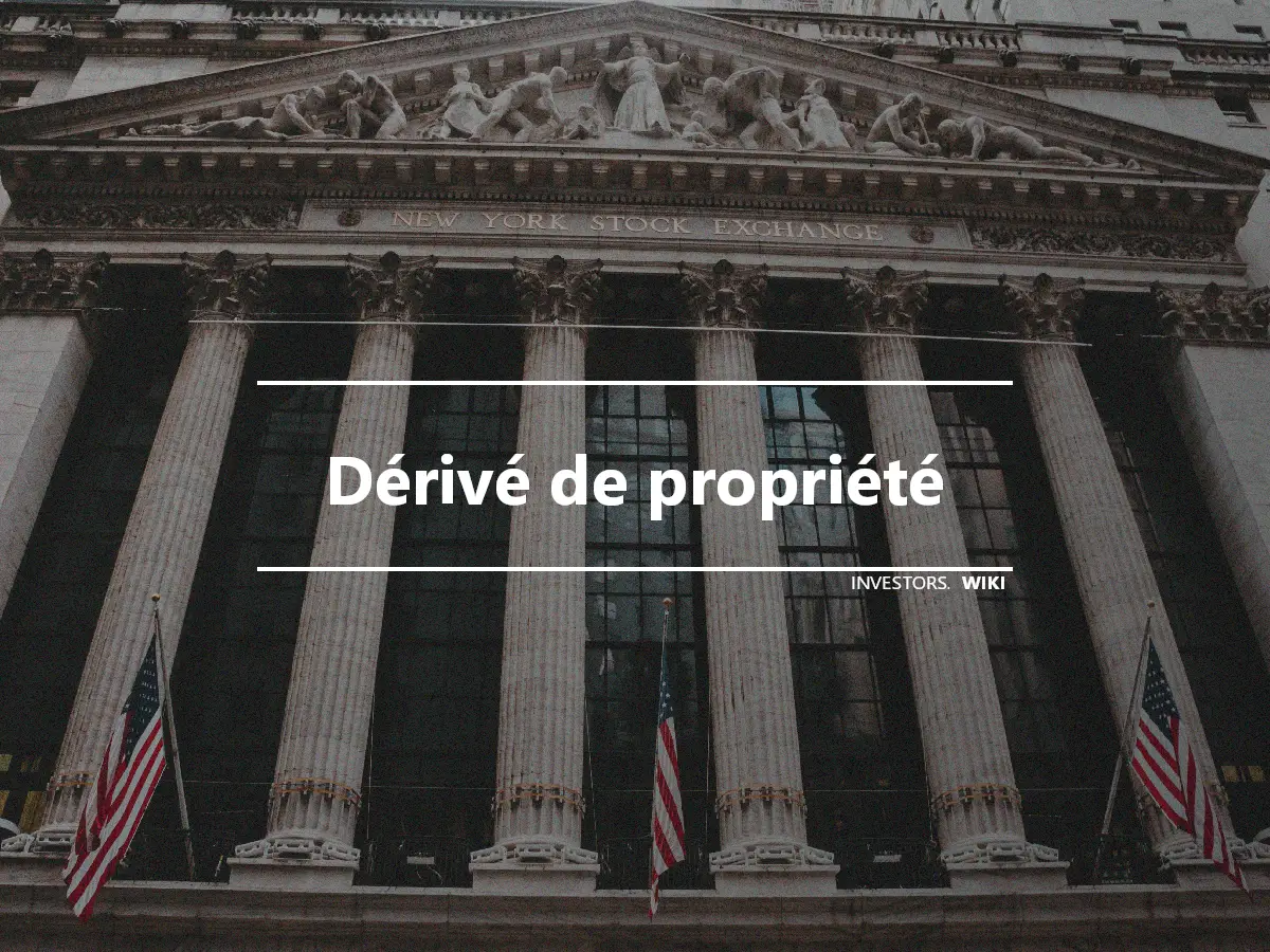 Dérivé de propriété