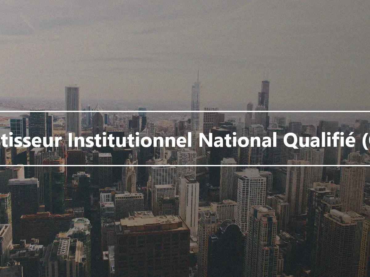 Investisseur Institutionnel National Qualifié (QDII)