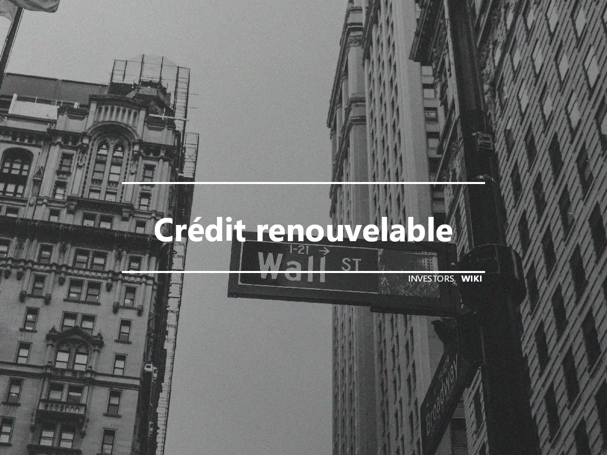 Crédit renouvelable