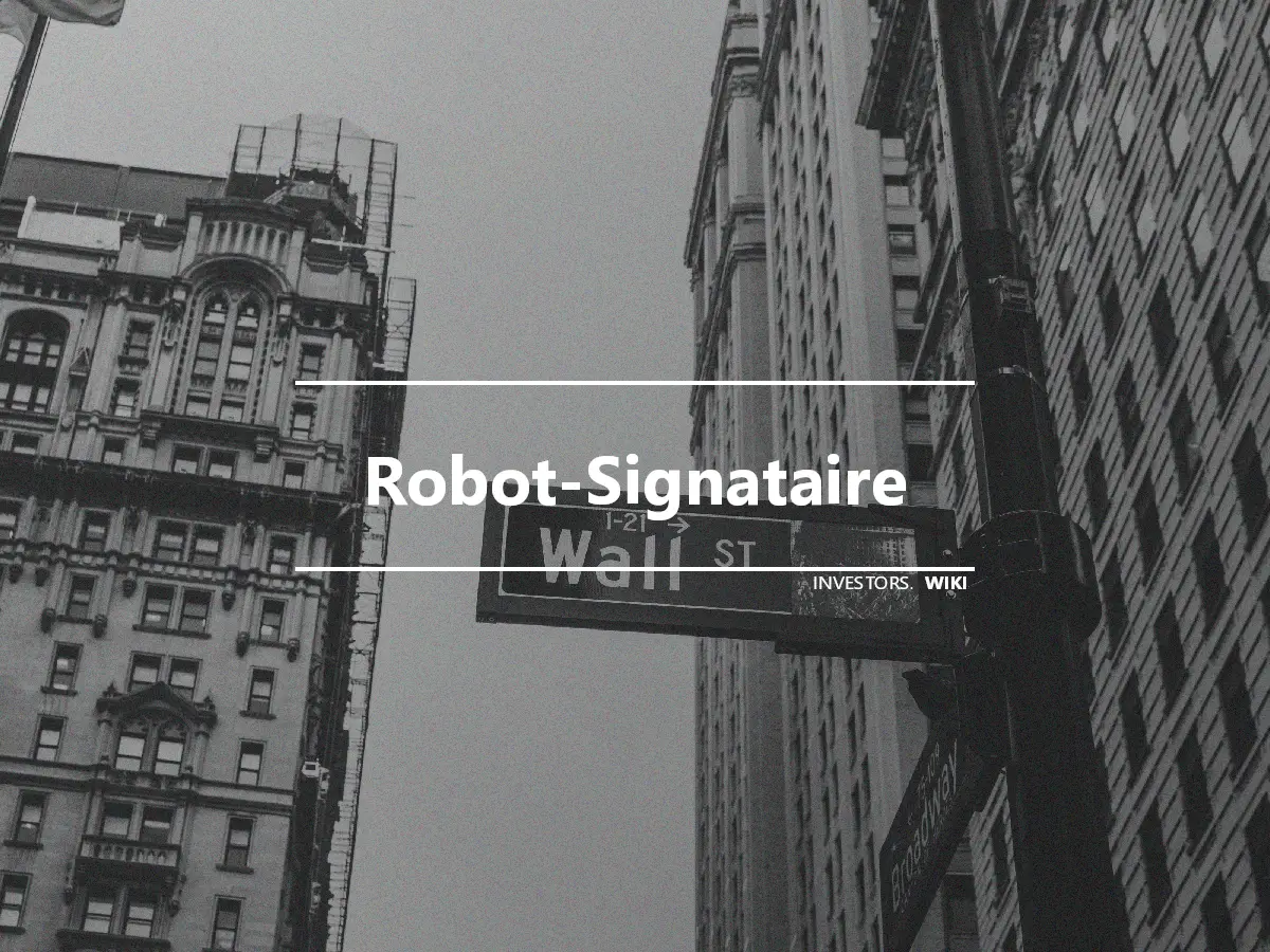 Robot-Signataire