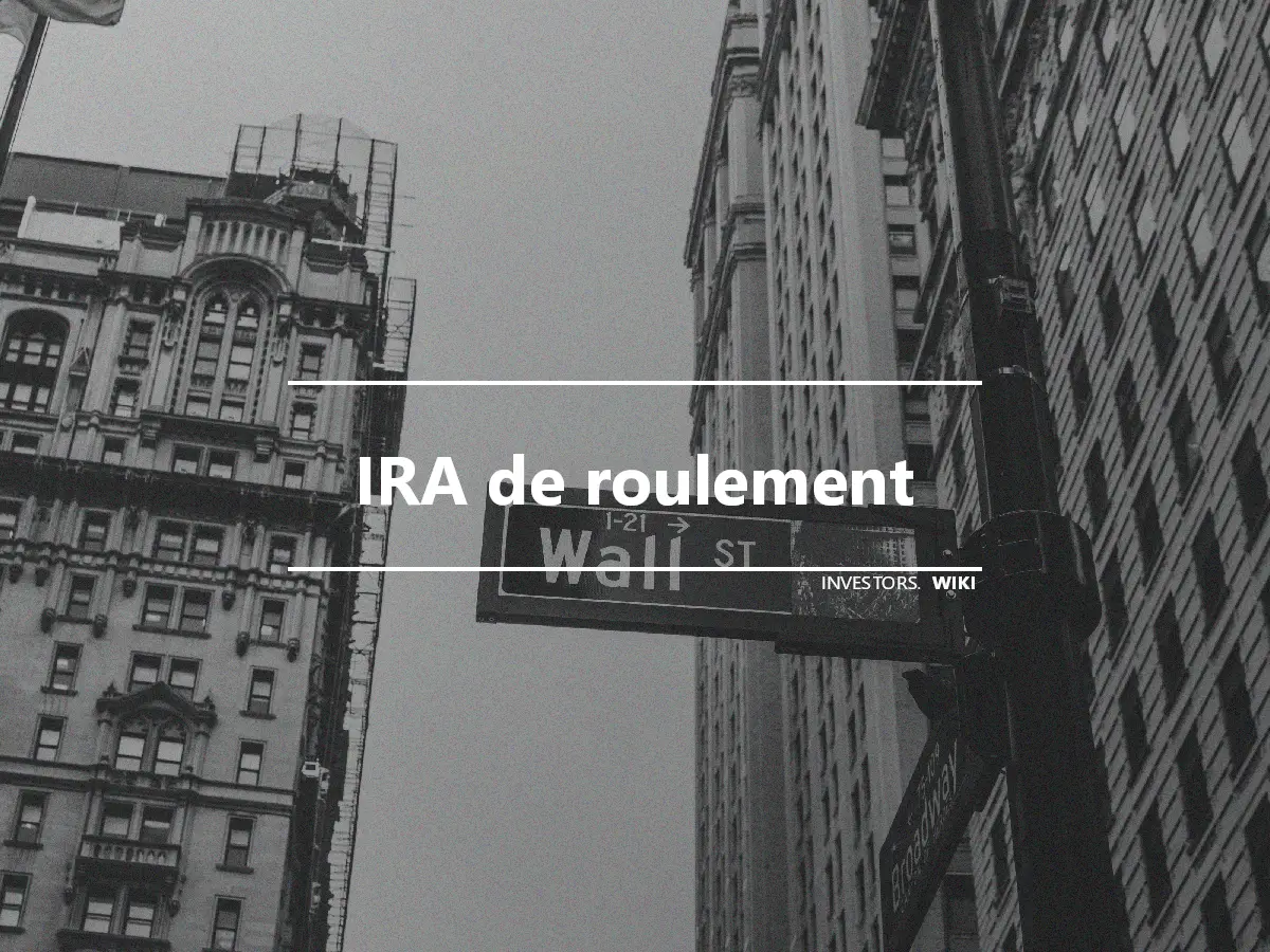 IRA de roulement