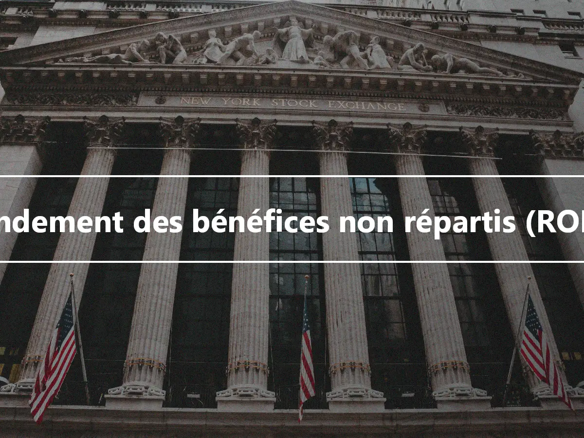 Rendement des bénéfices non répartis (RORE)