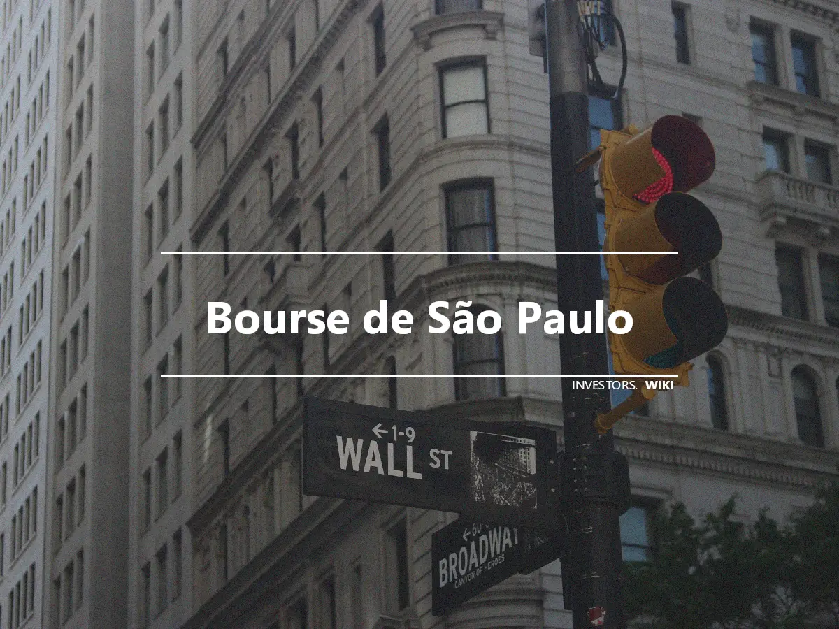 Bourse de São Paulo