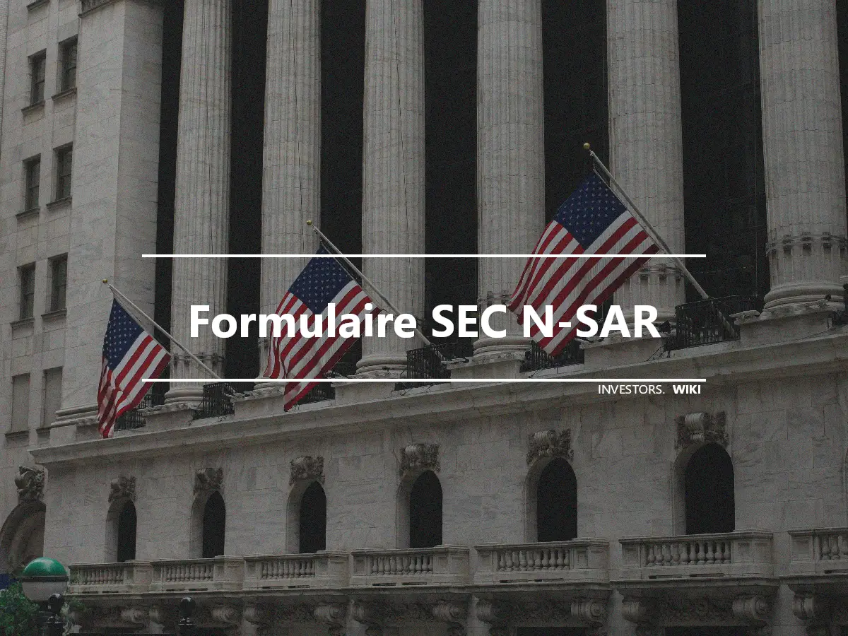 Formulaire SEC N-SAR