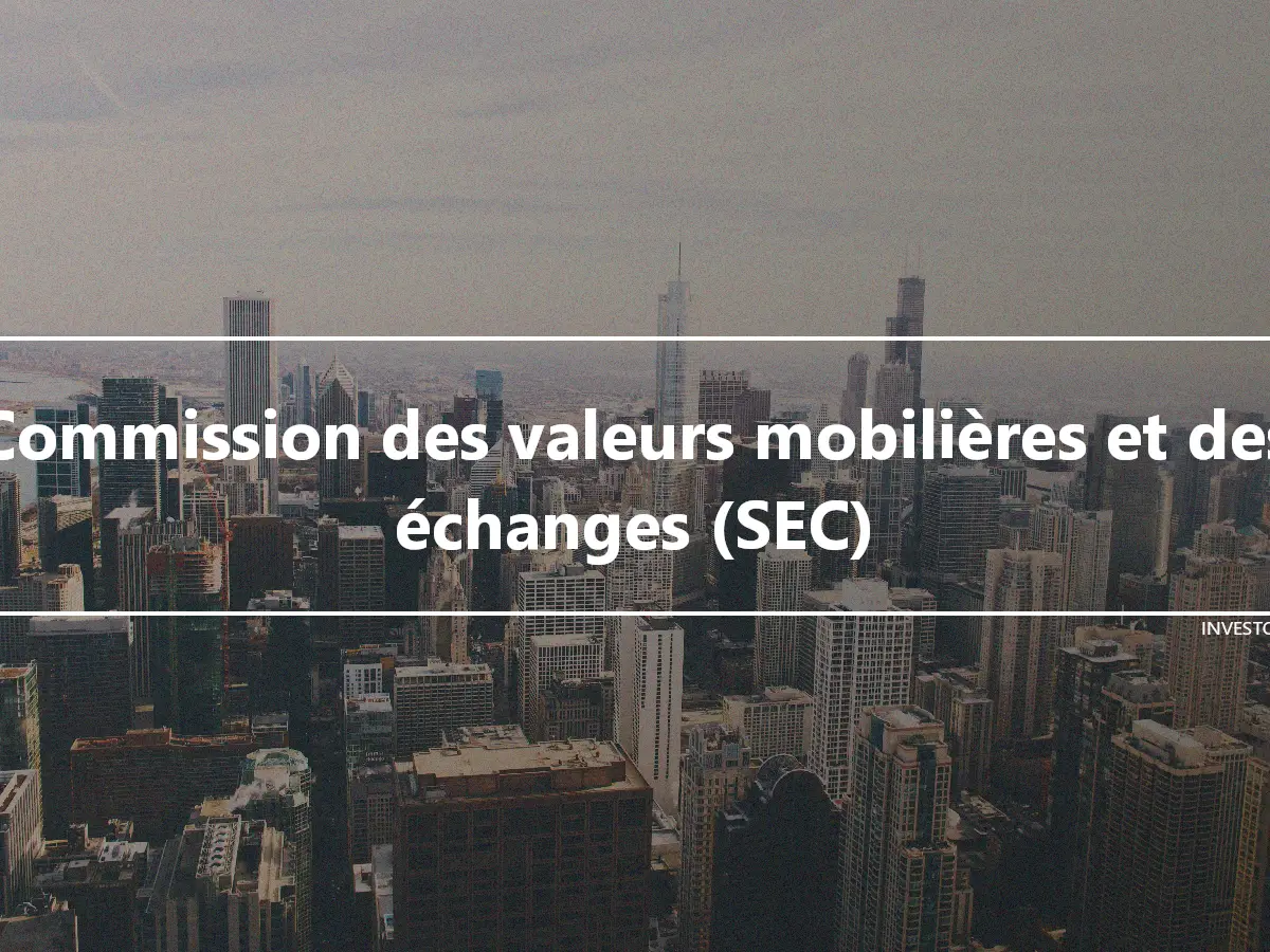 Commission des valeurs mobilières et des échanges (SEC)