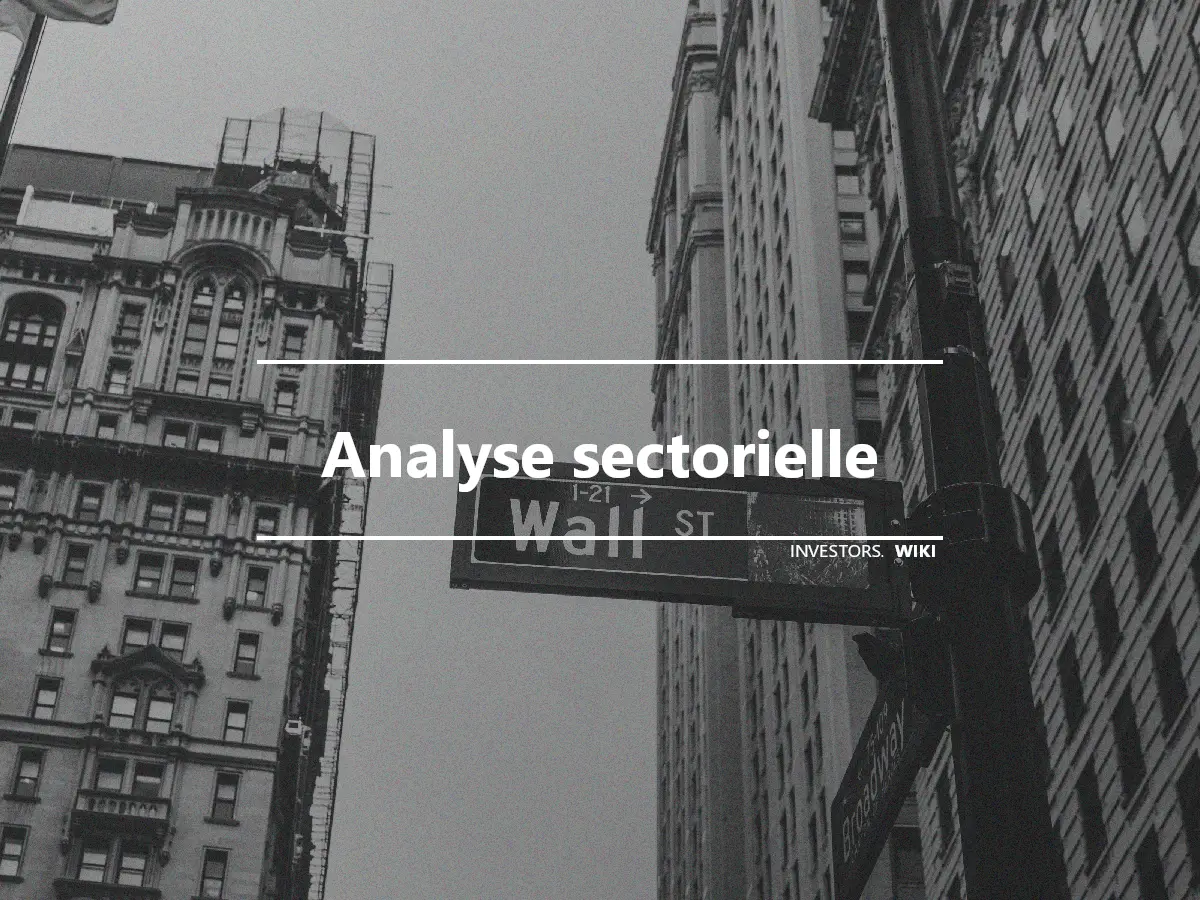 Analyse sectorielle