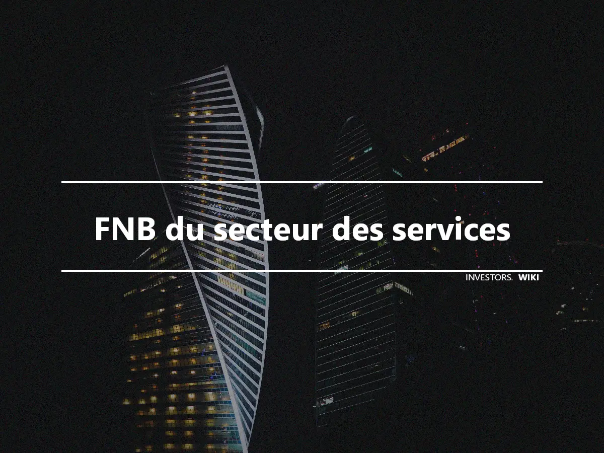 FNB du secteur des services