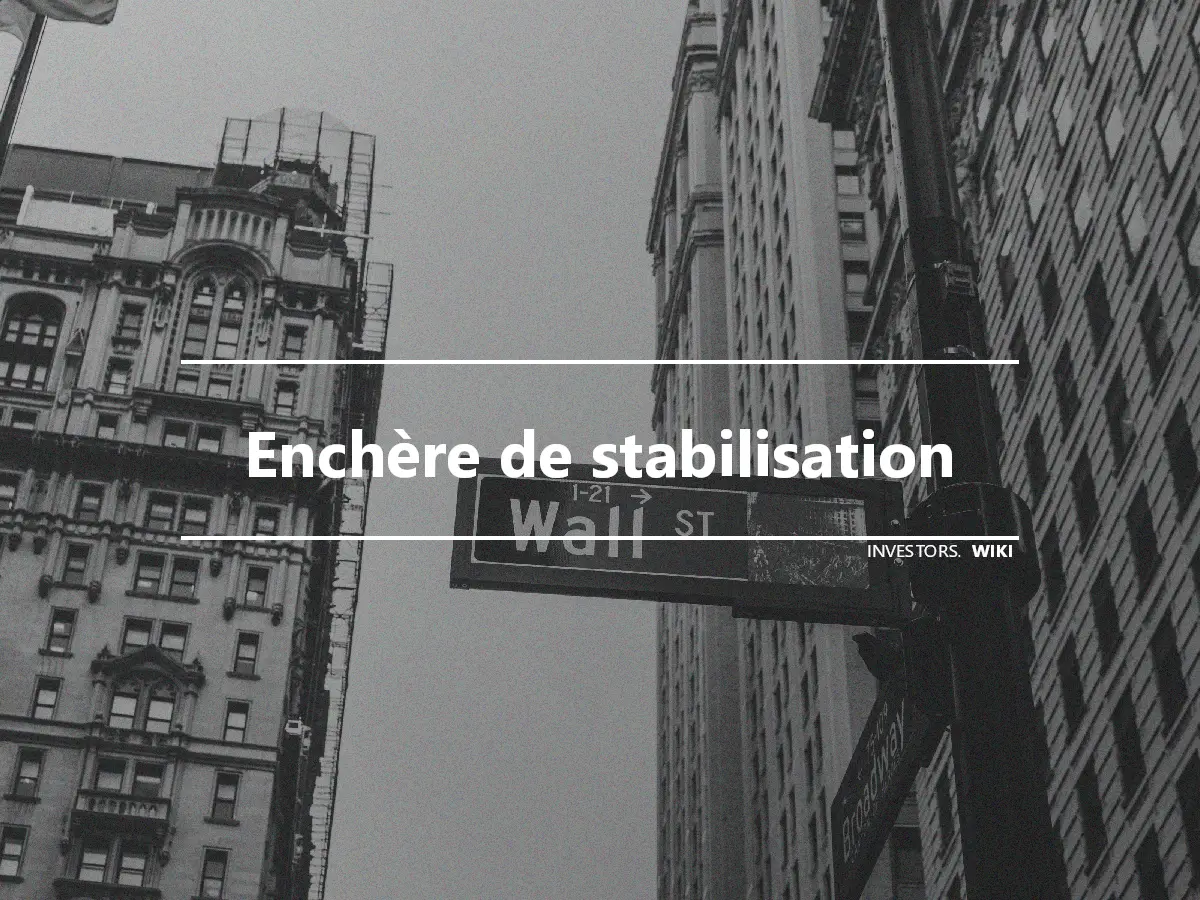 Enchère de stabilisation