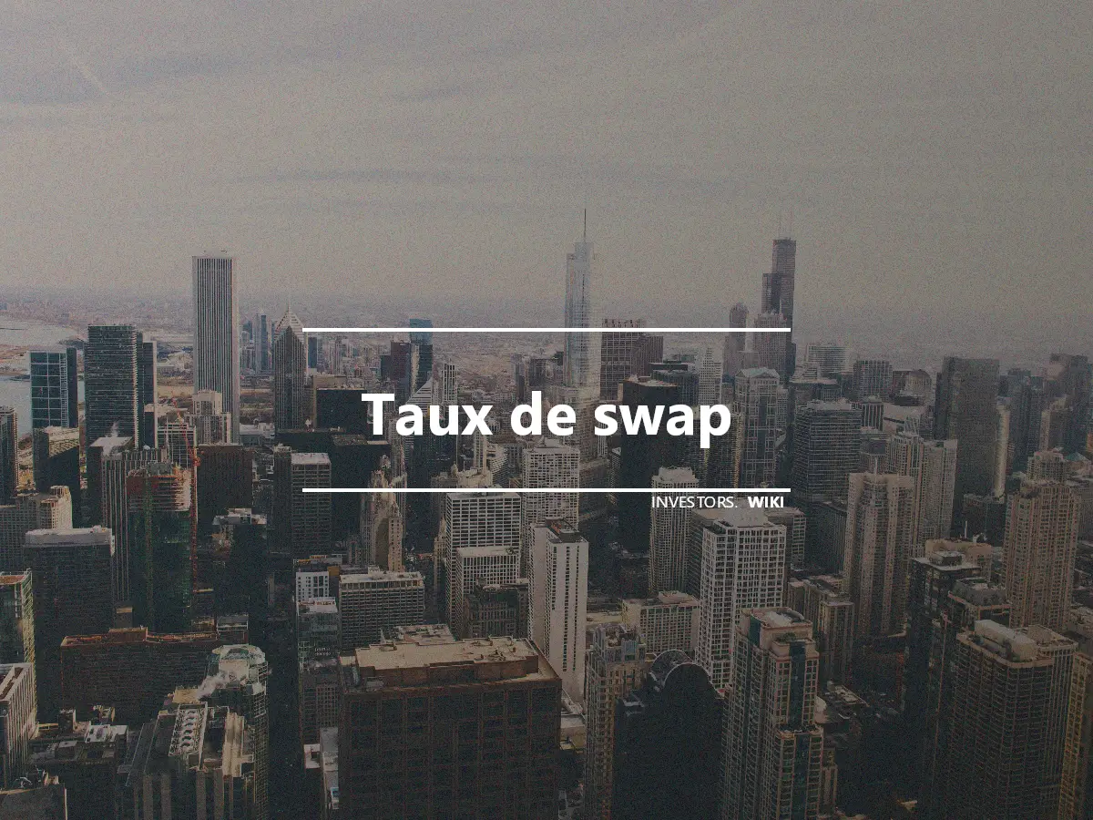 Taux de swap