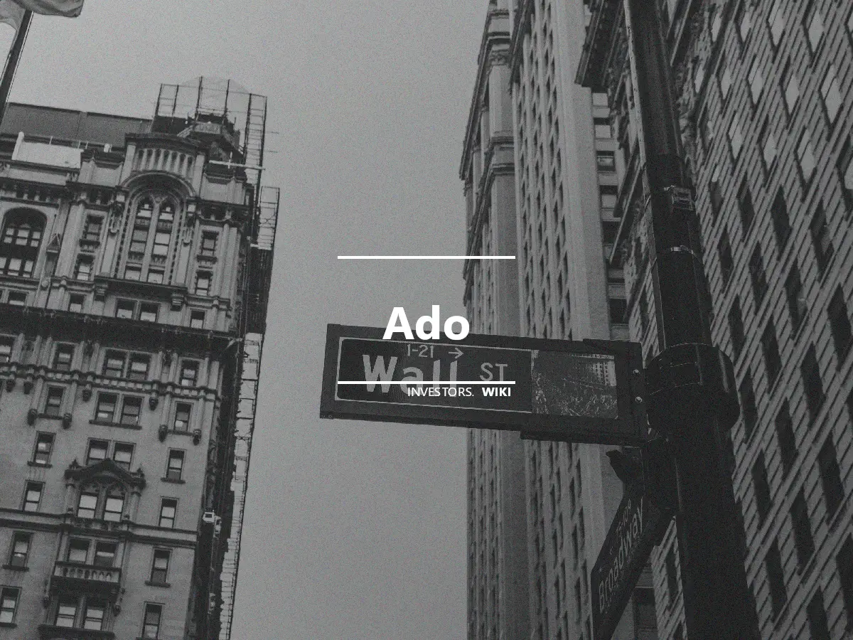 Ado