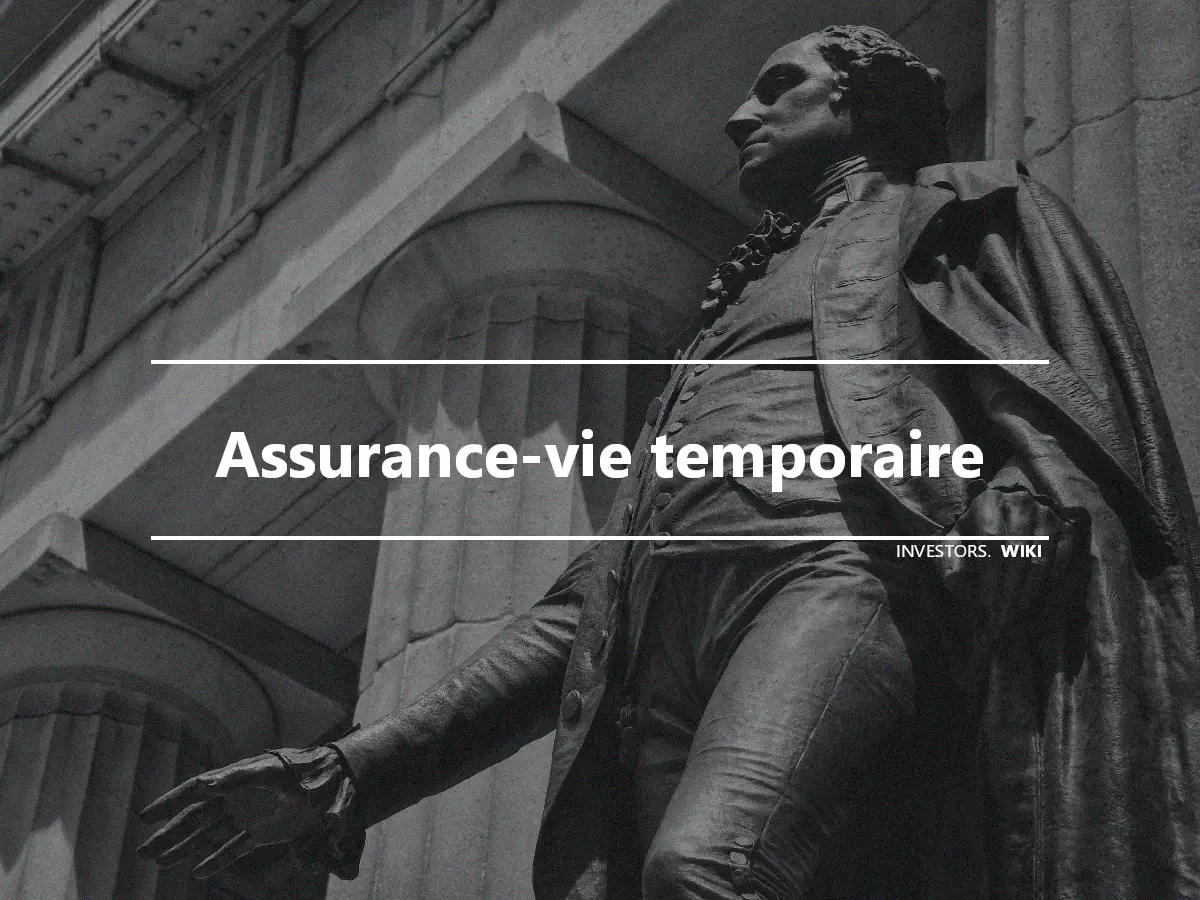 Assurance-vie temporaire