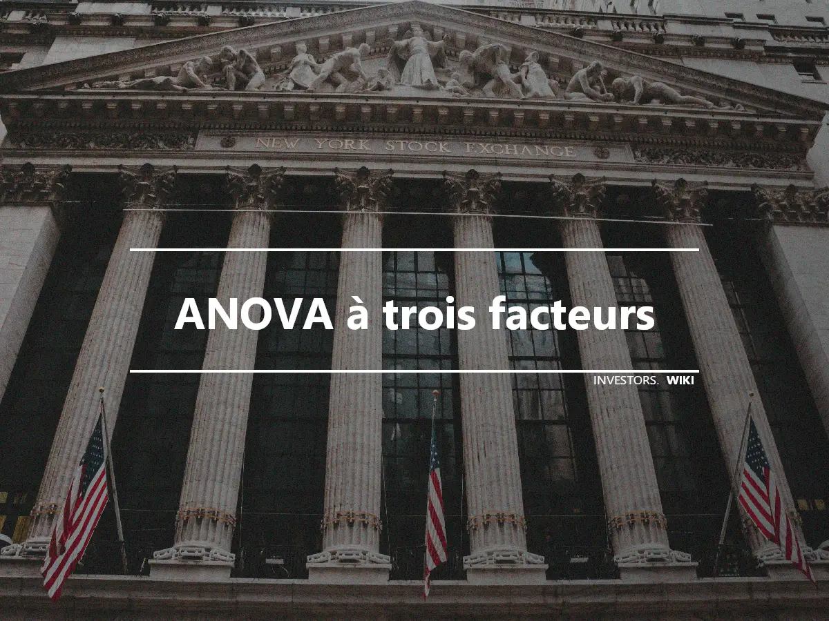 ANOVA à trois facteurs