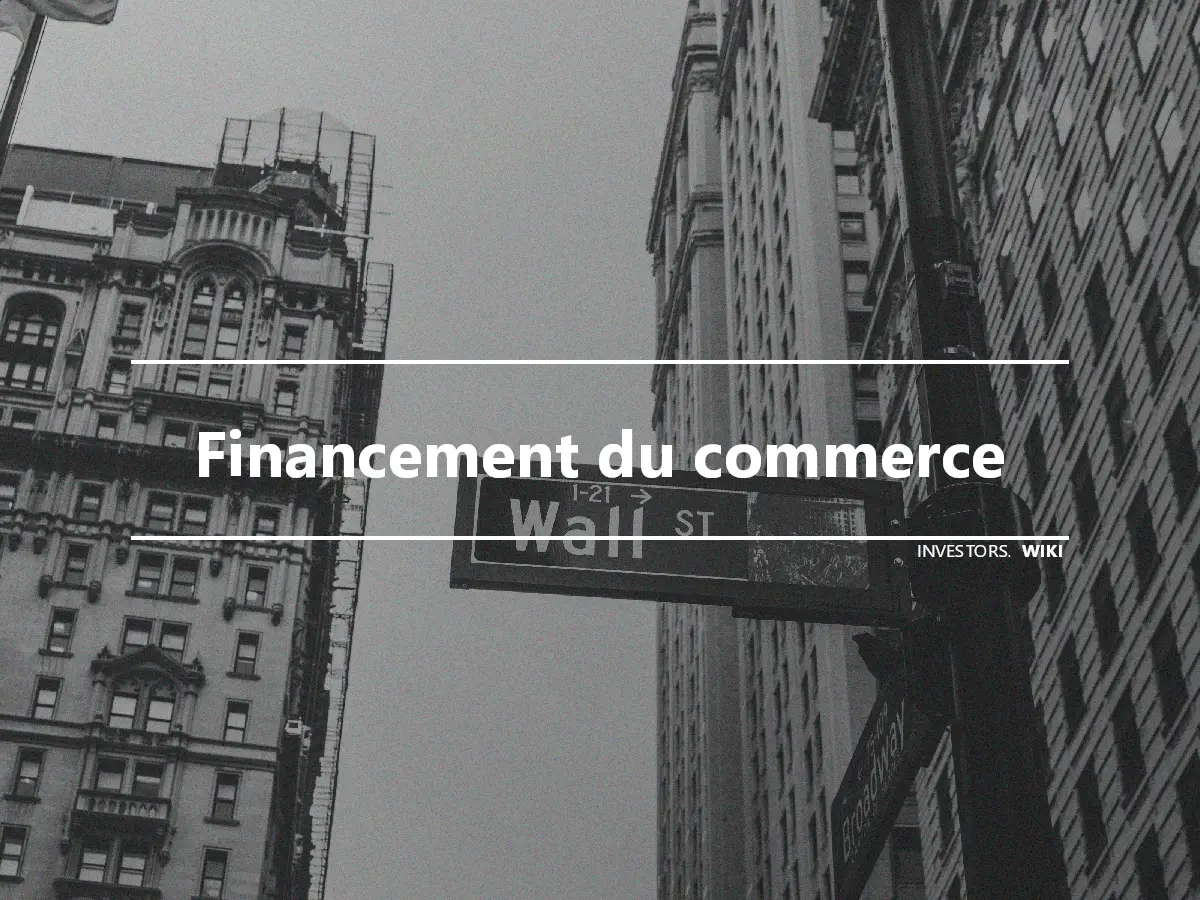 Financement du commerce