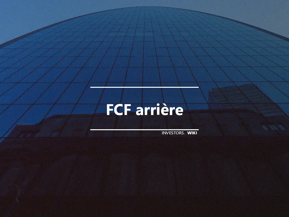 FCF arrière