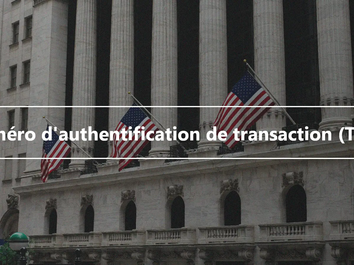 Numéro d'authentification de transaction (TAN)