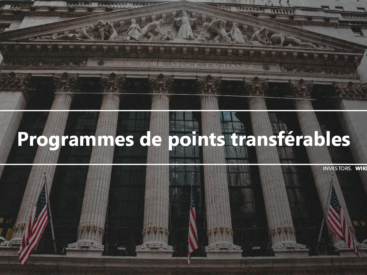 Programmes de points transférables