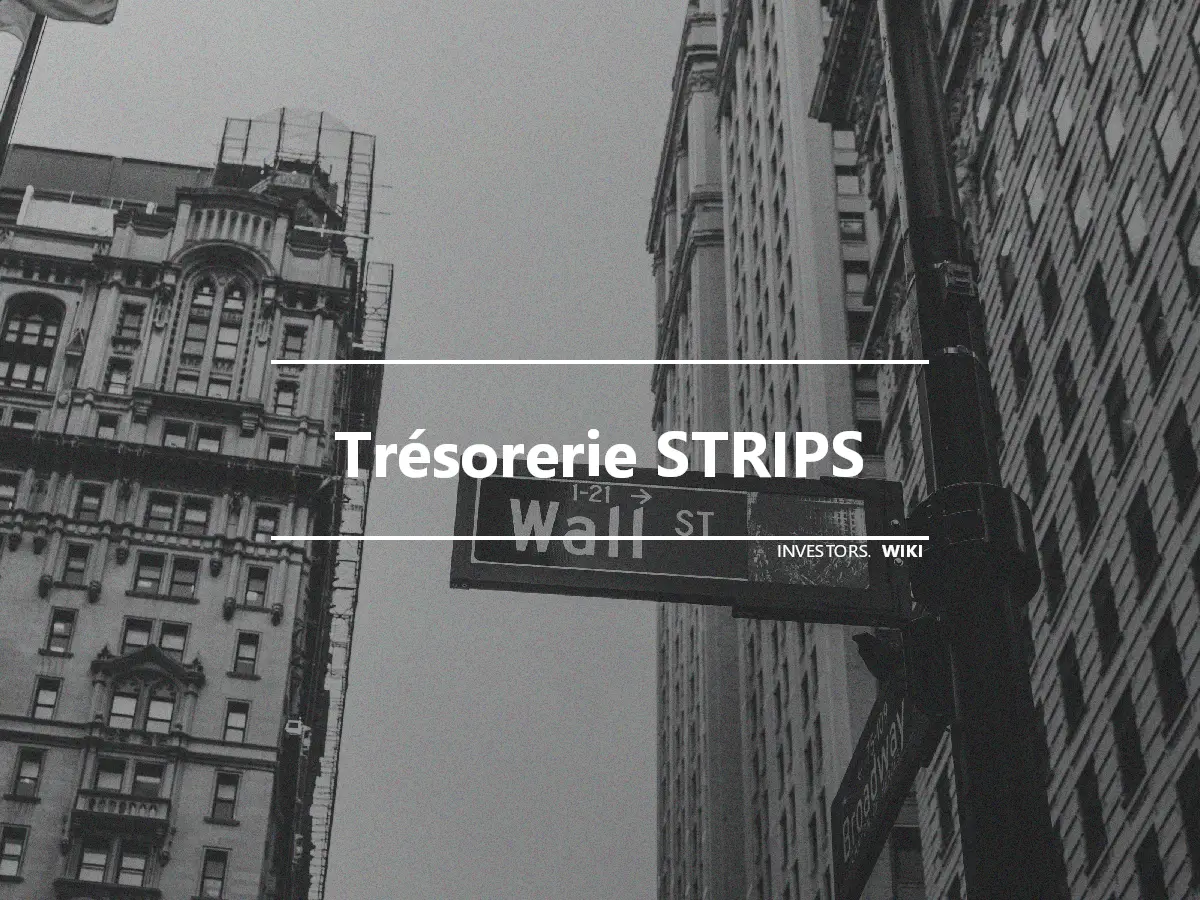 Trésorerie STRIPS