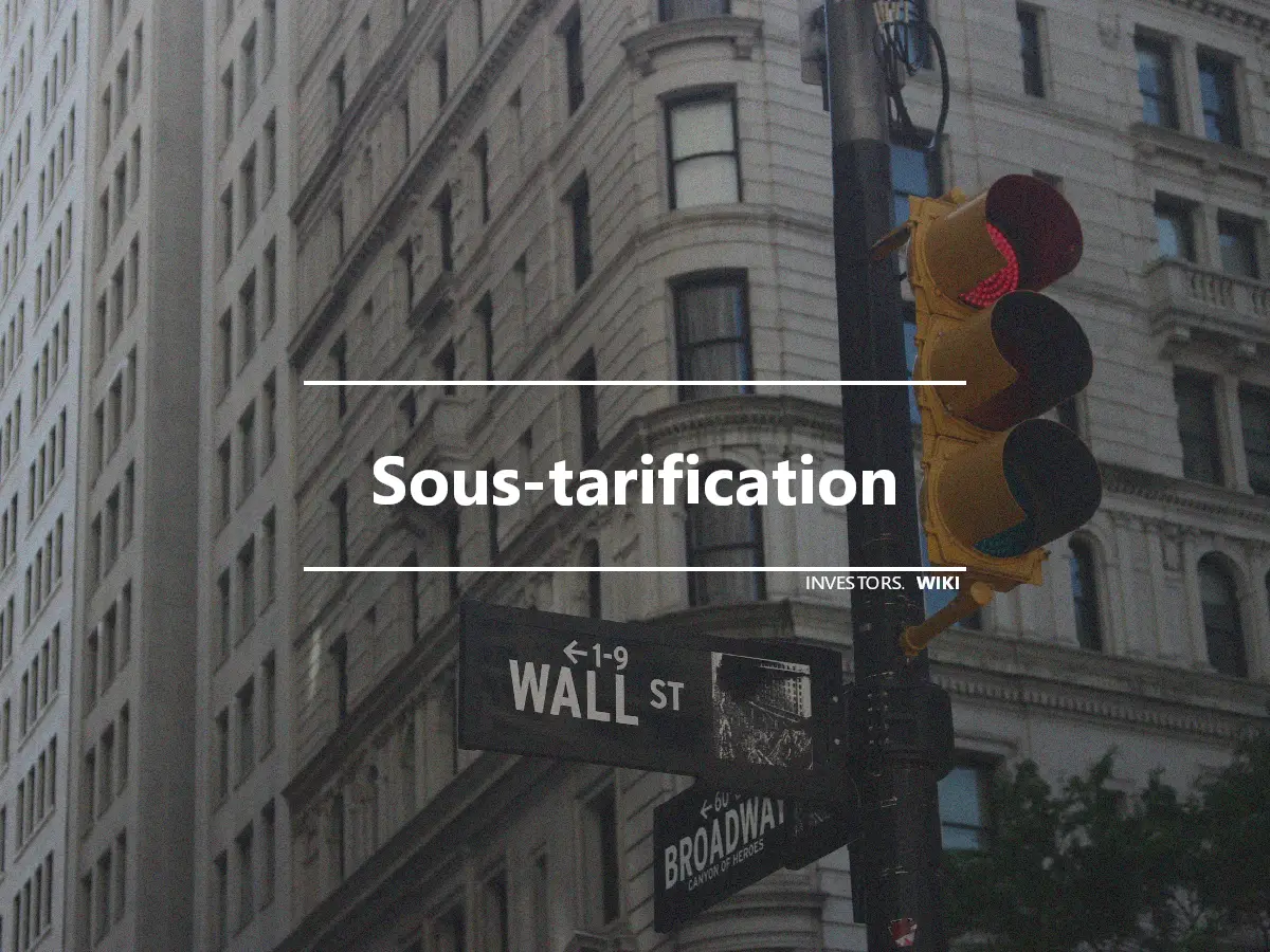 Sous-tarification