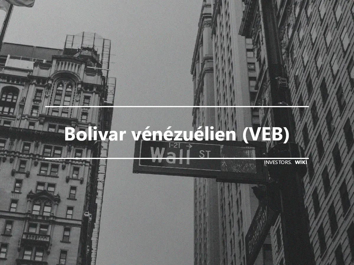 Bolivar vénézuélien (VEB)