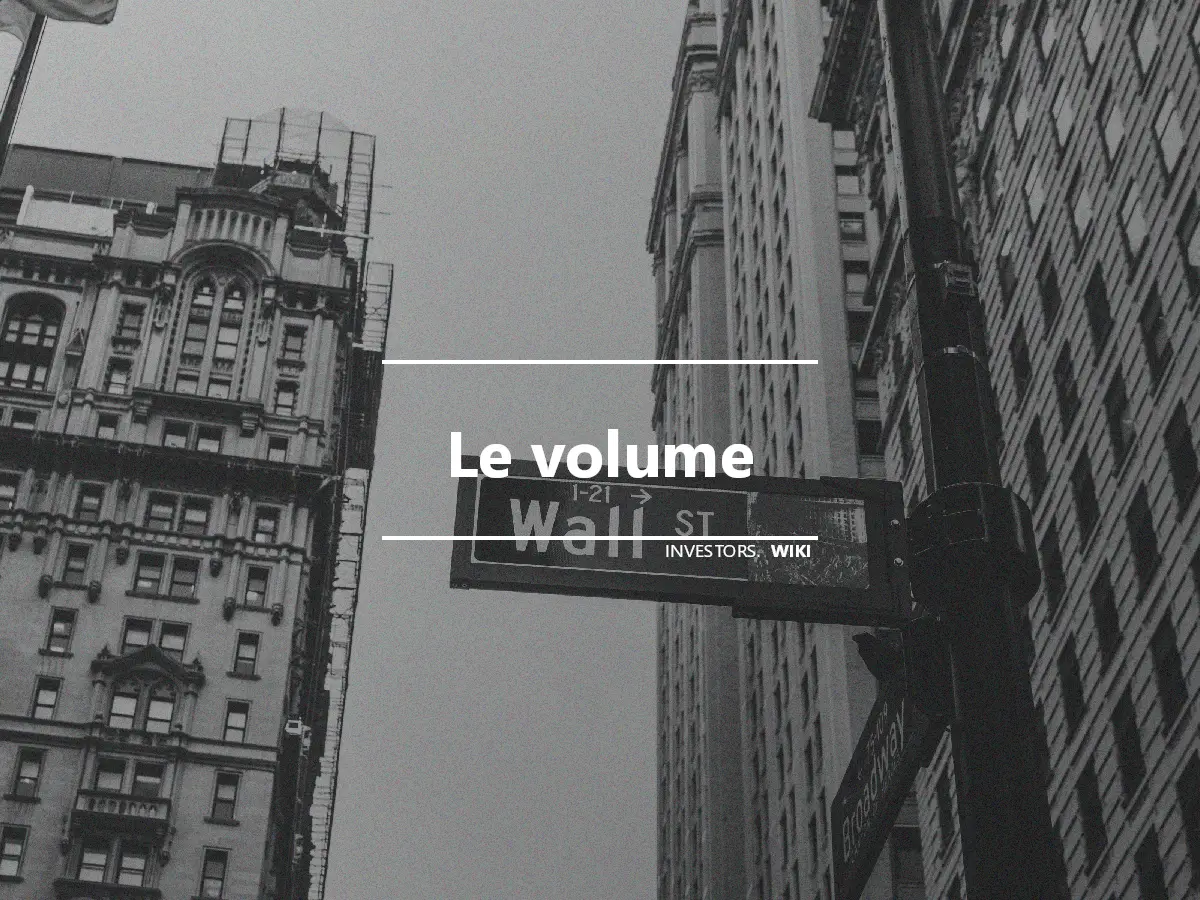 Le volume