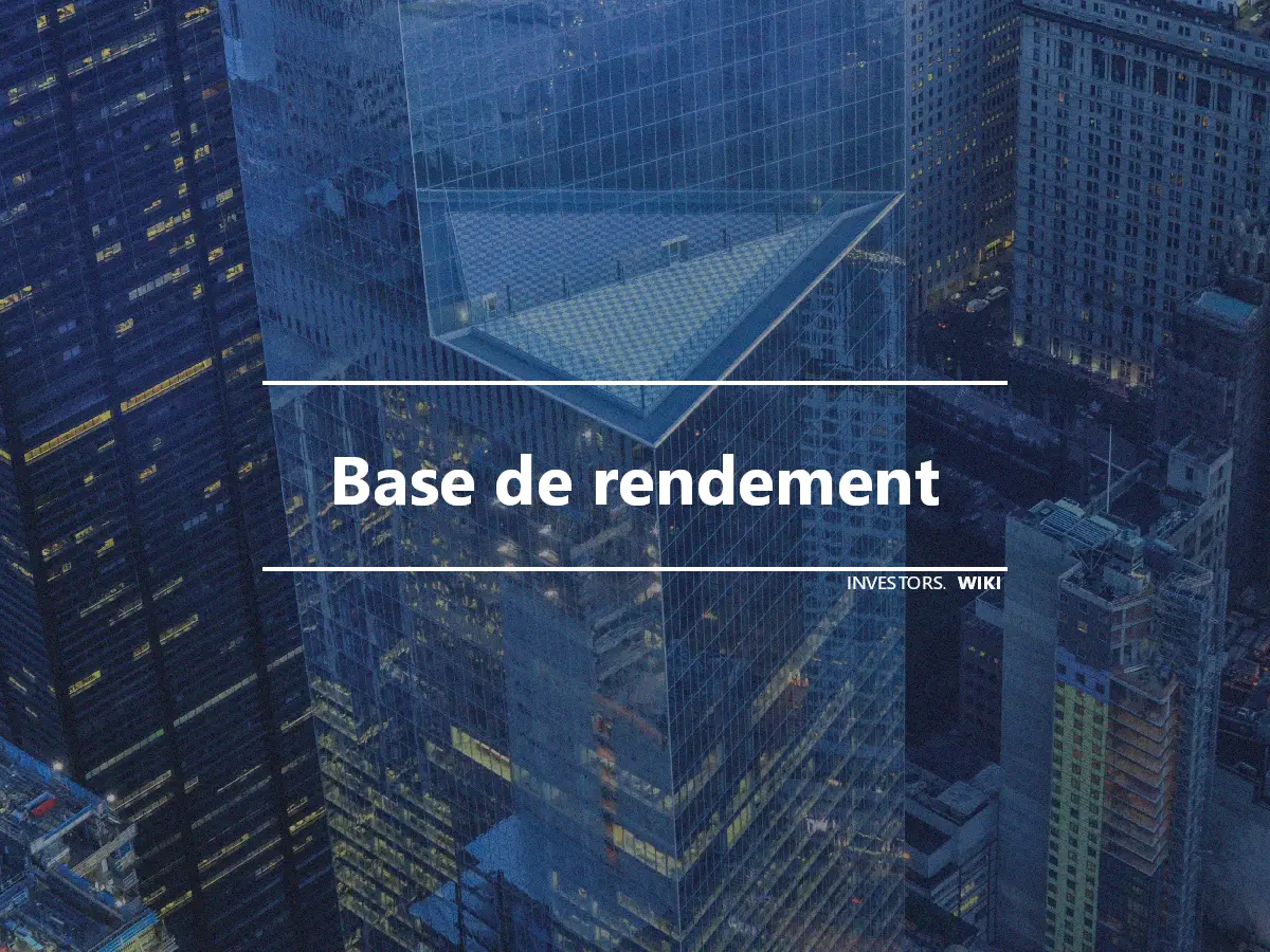 Base de rendement