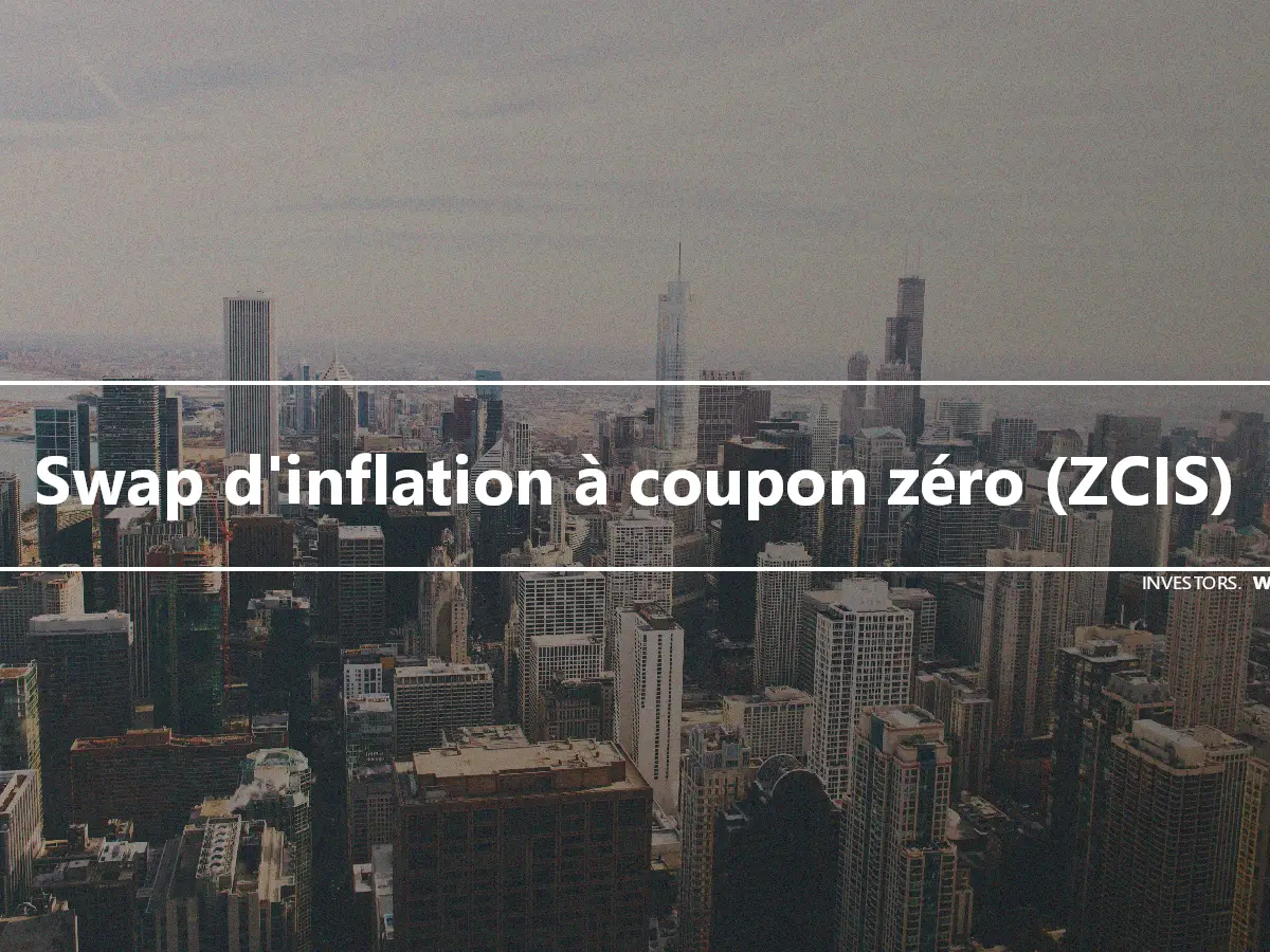 Swap d'inflation à coupon zéro (ZCIS)