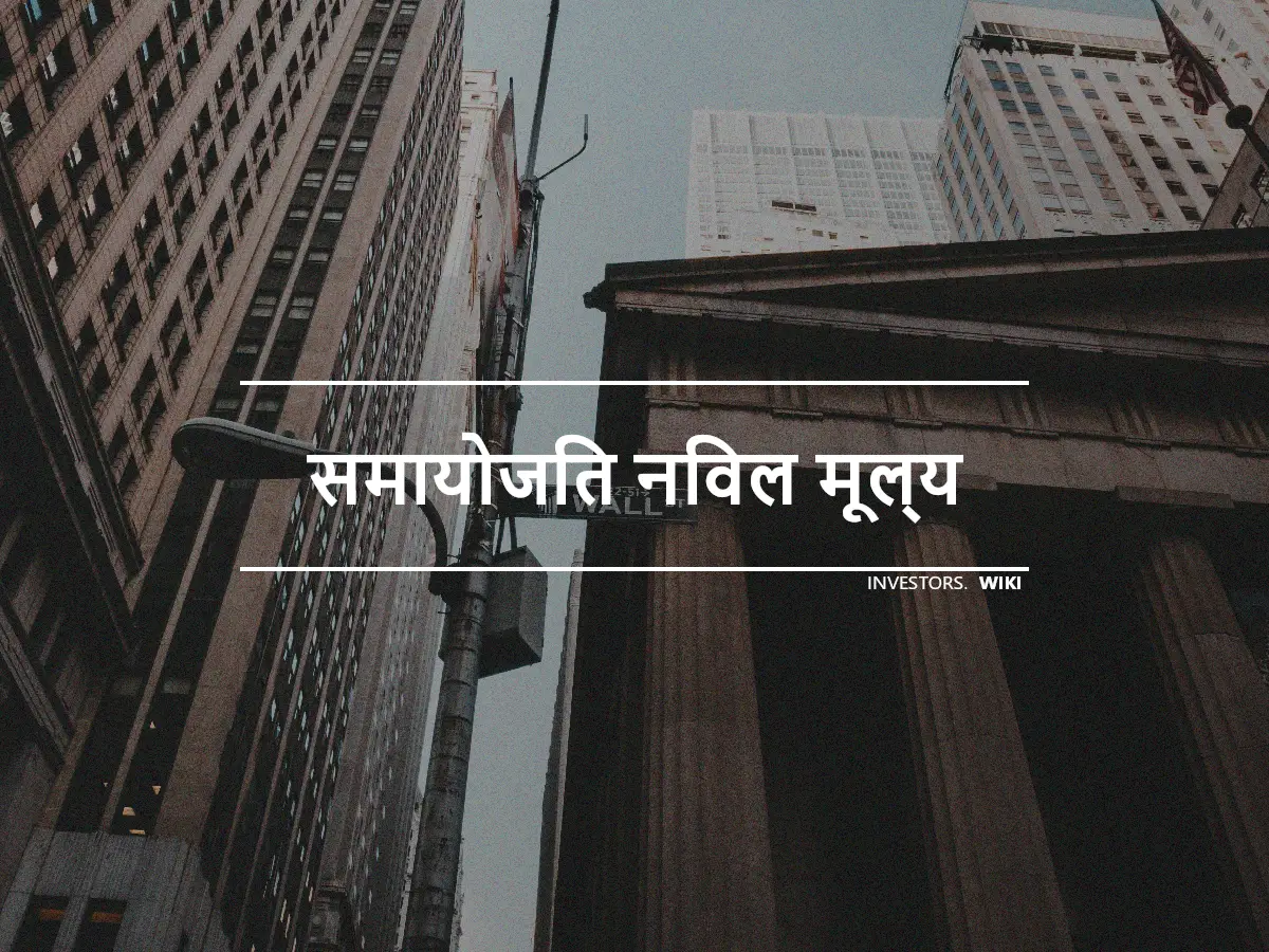 समायोजित निवल मूल्य