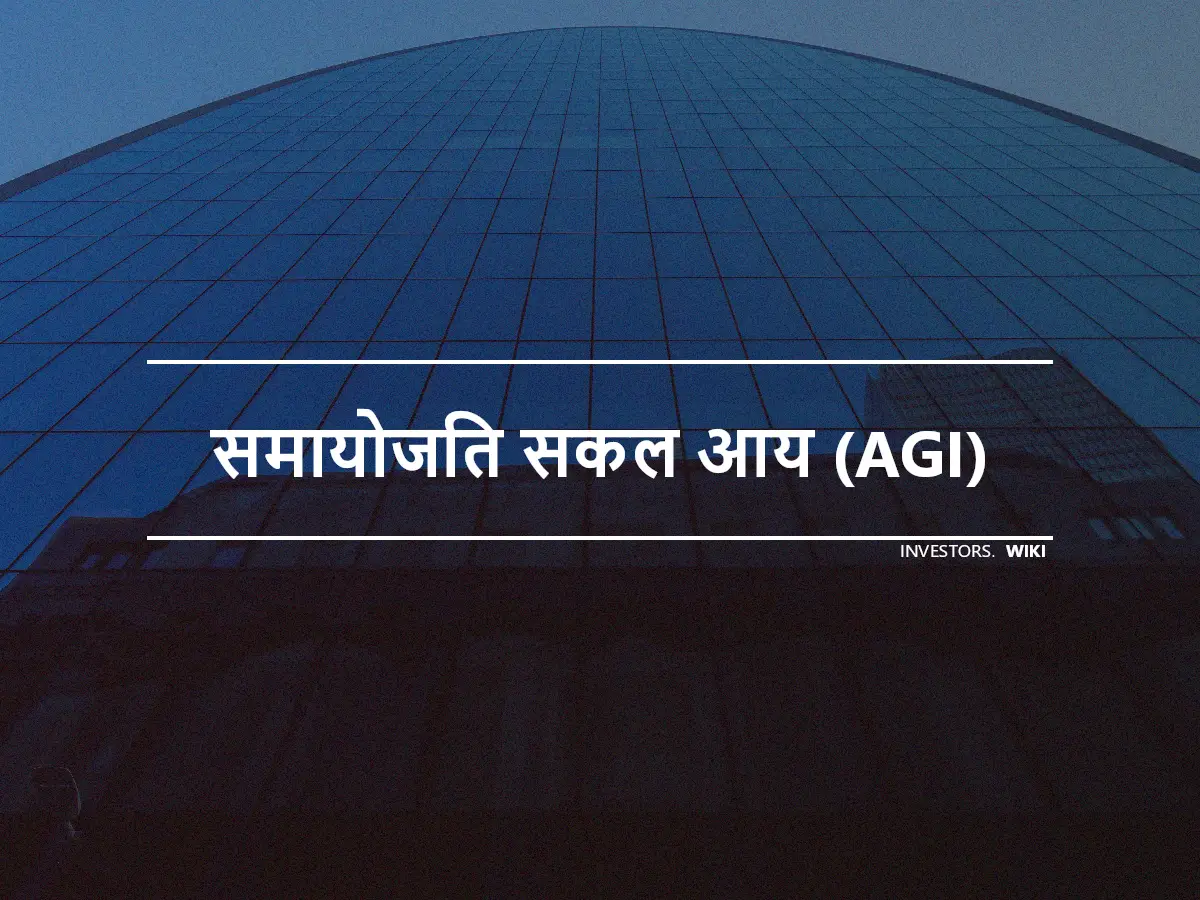 समायोजित सकल आय (AGI)