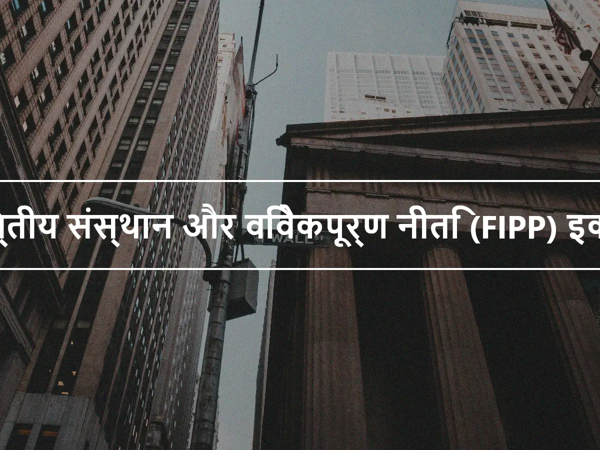 वित्तीय संस्थान और विवेकपूर्ण नीति (FIPP) इकाई