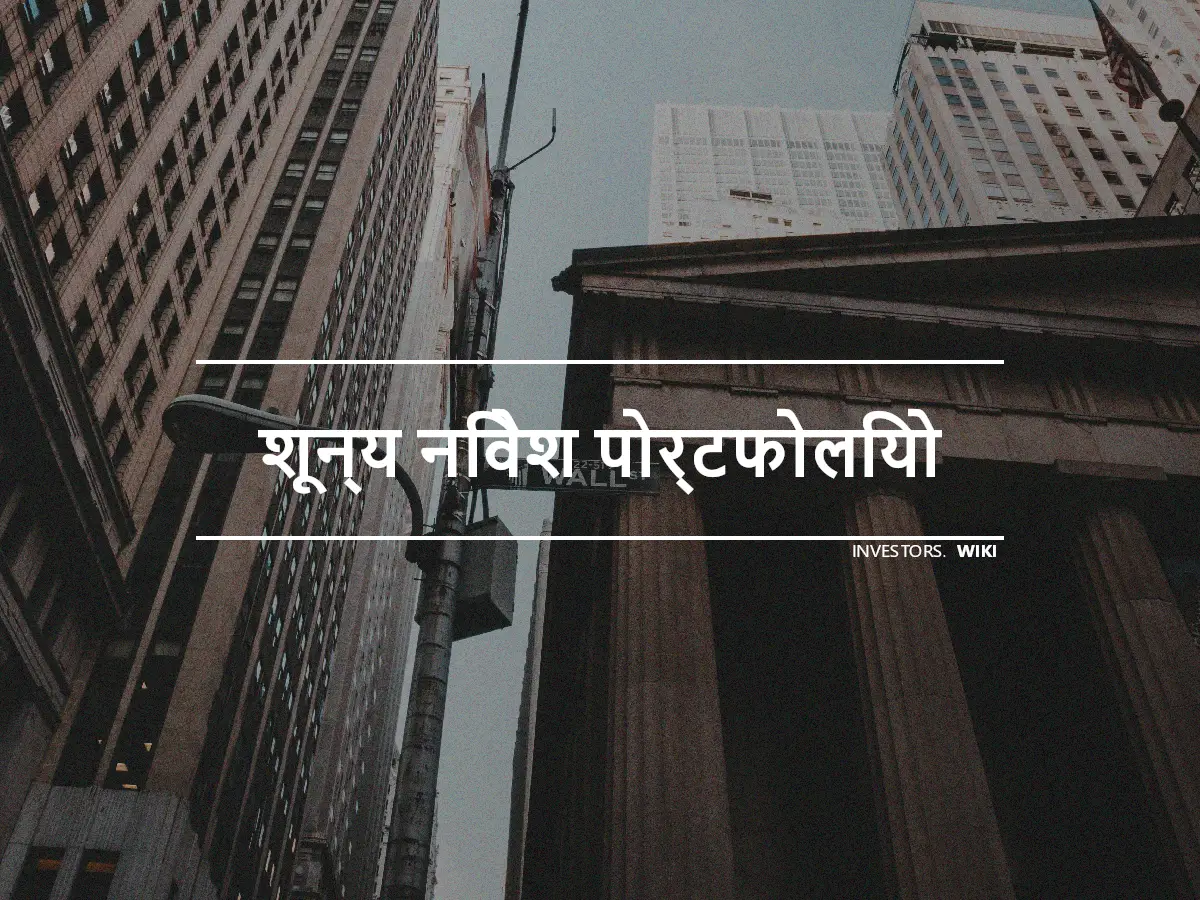 शून्य निवेश पोर्टफोलियो