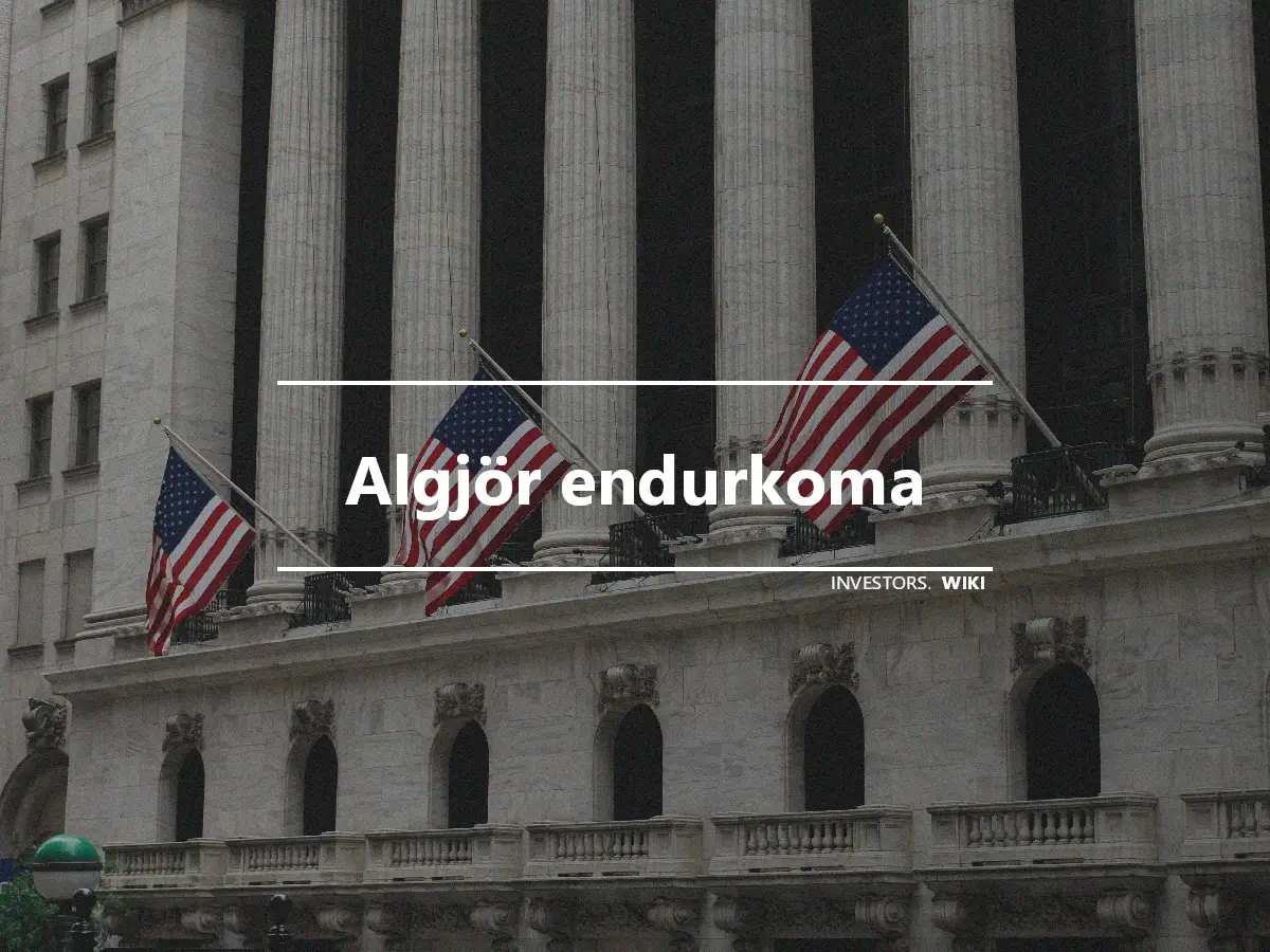 Algjör endurkoma